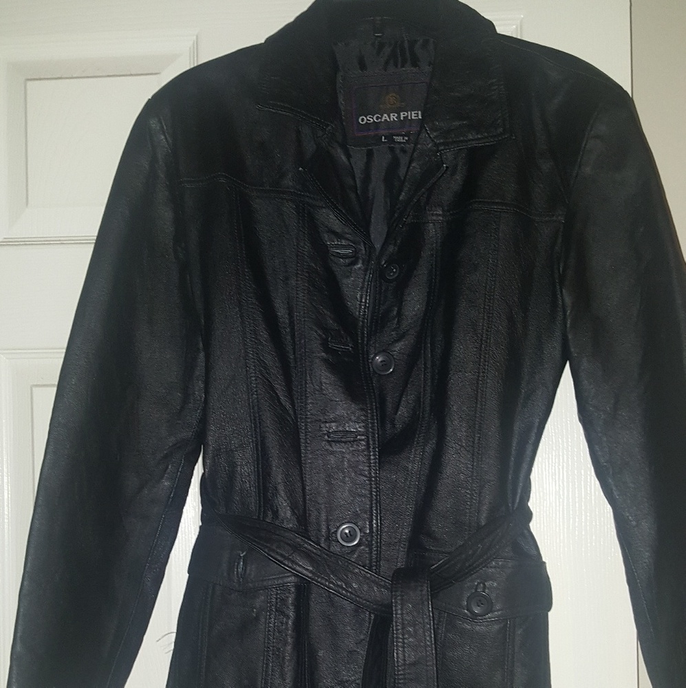 Leather jacket